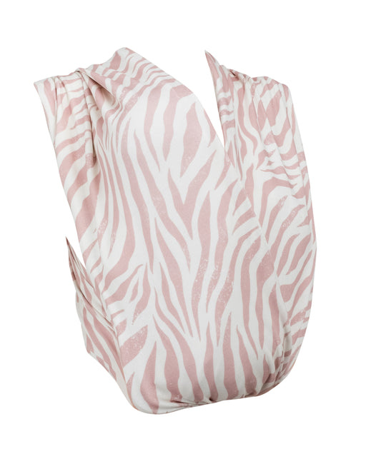 Lamer X Pink Zebra fabric carrier