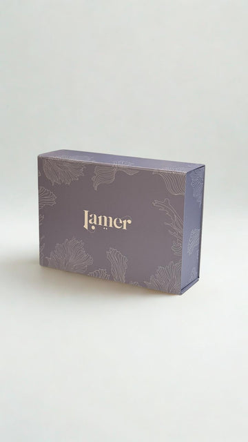 קופסא ממותגת יוקרתית לאריזת מתנה